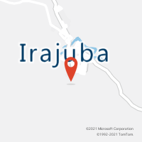 Mapa com localização da Agência AC IRAJUBA
