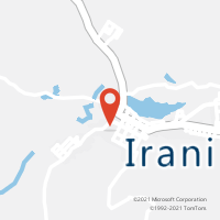 Mapa com localização da Agência AC IRANI