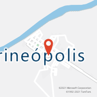 Mapa com localização da Agência AC IRINEOPOLIS