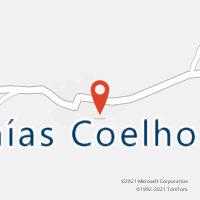 Mapa com localização da Agência AC ISAIAS COELHO