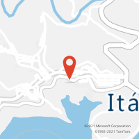 Mapa com localização da Agência AC ITA