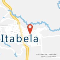Mapa com localização da Agência AC ITABELA