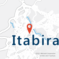 Mapa com localização da Agência AC ITABIRA