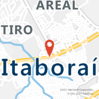 Mapa com localização da Agência AC ITABORAI