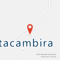 Mapa com localização da Agência AC ITACAMBIRA