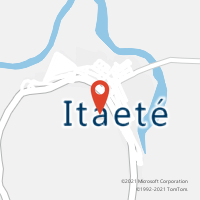 Mapa com localização da Agência AC ITAETE