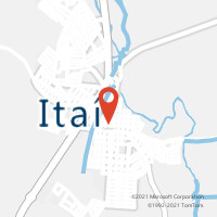 Mapa com localização da Agência AC ITAI