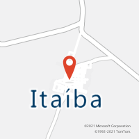 Mapa com localização da Agência AC ITAIBA