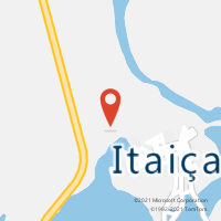 Mapa com localização da Agência AC ITAICABA