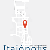 Mapa com localização da Agência AC ITAIOPOLIS