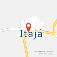 Mapa com localização da Agência AC ITAJA