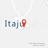 Mapa com localização da Agência AC ITAJU