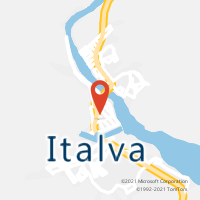 Mapa com localização da Agência AC ITALVA