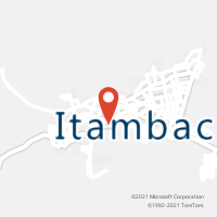 Mapa com localização da Agência AC ITAMBACURI