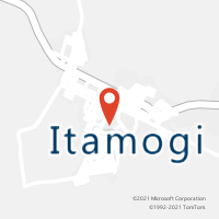 Mapa com localização da Agência AC ITAMOGI