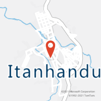 Mapa com localização da Agência AC ITANHANDU