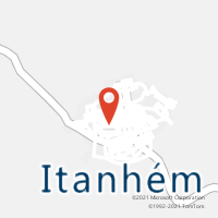 Mapa com localização da Agência AC ITANHEM