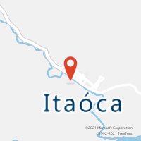 Mapa com localização da Agência AC ITAOCA