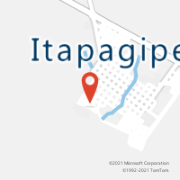 Mapa com localização da Agência AC ITAPAGIPE
