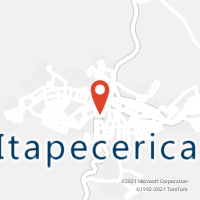 Mapa com localização da Agência AC ITAPECERICA