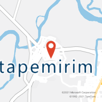 Mapa com localização da Agência AC ITAPEMIRIM