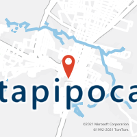 Mapa com localização da Agência AC ITAPIPOCA