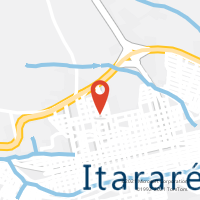 Mapa com localização da Agência AC ITARARE