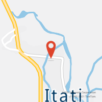 Mapa com localização da Agência AC ITATI