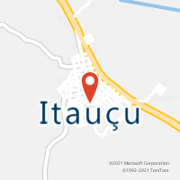 Mapa com localização da Agência AC ITAUCU
