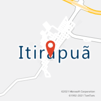 Mapa com localização da Agência AC ITIRAPUA