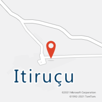 Mapa com localização da Agência AC ITIRUCU