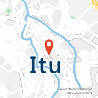 Mapa com localização da Agência AC ITU