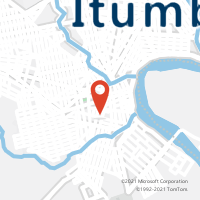 Mapa com localização da Agência AC ITUMBIARA