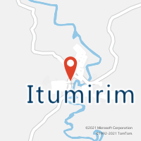 Mapa com localização da Agência AC ITUMIRIM