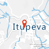 Mapa com localização da Agência AC ITUPEVA