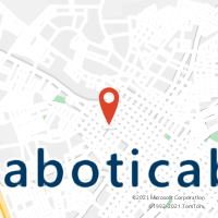 Mapa com localização da Agência AC JABOTICABAL