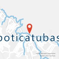 Mapa com localização da Agência AC JABOTICATUBAS