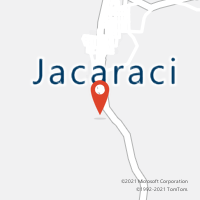 Mapa com localização da Agência AC JACARACI