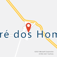 Mapa com localização da Agência AC JACARE DOS HOMENS