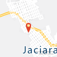 Mapa com localização da Agência AC JACIARA