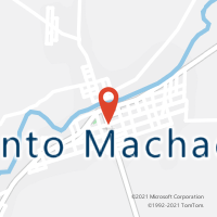 Mapa com localização da Agência AC JACINTO MACHADO