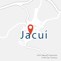 Mapa com localização da Agência AC JACUI