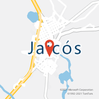 Mapa com localização da Agência AC JAICOS