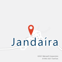 Mapa com localização da Agência AC JANDAIRA