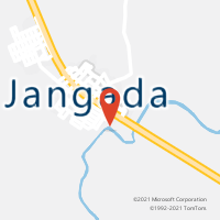 Mapa com localização da Agência AC JANGADA