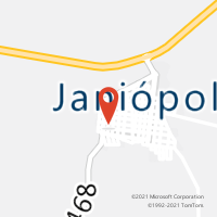 Mapa com localização da Agência AC JANIOPOLIS