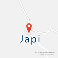 Mapa com localização da Agência AC JAPI