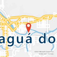 Mapa com localização da Agência AC JARAGUA DO SUL