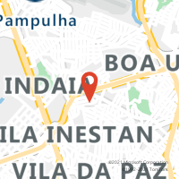 Mapa com localização da Agência AC JARAGUA