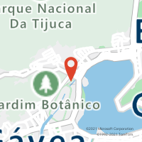 Mapa com localização da Agência AC JARDIM BOTANICO
